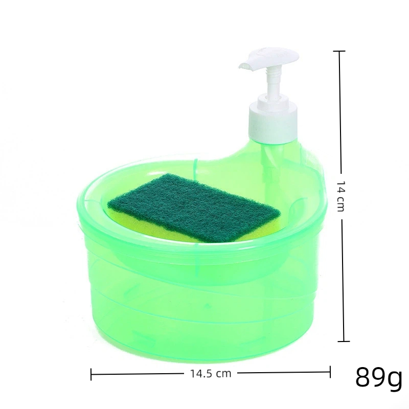 Soap Making Machine At Home - 1000ml Zeepdispenser en Schrobberhouder Multifunctionele Cafe