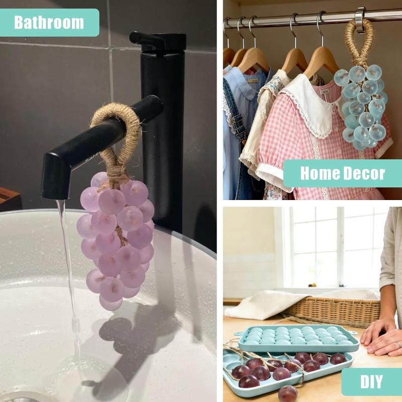 Soap Making Kit For Beginners - DIY siliconen zeepkit met prachtige druivenvormige