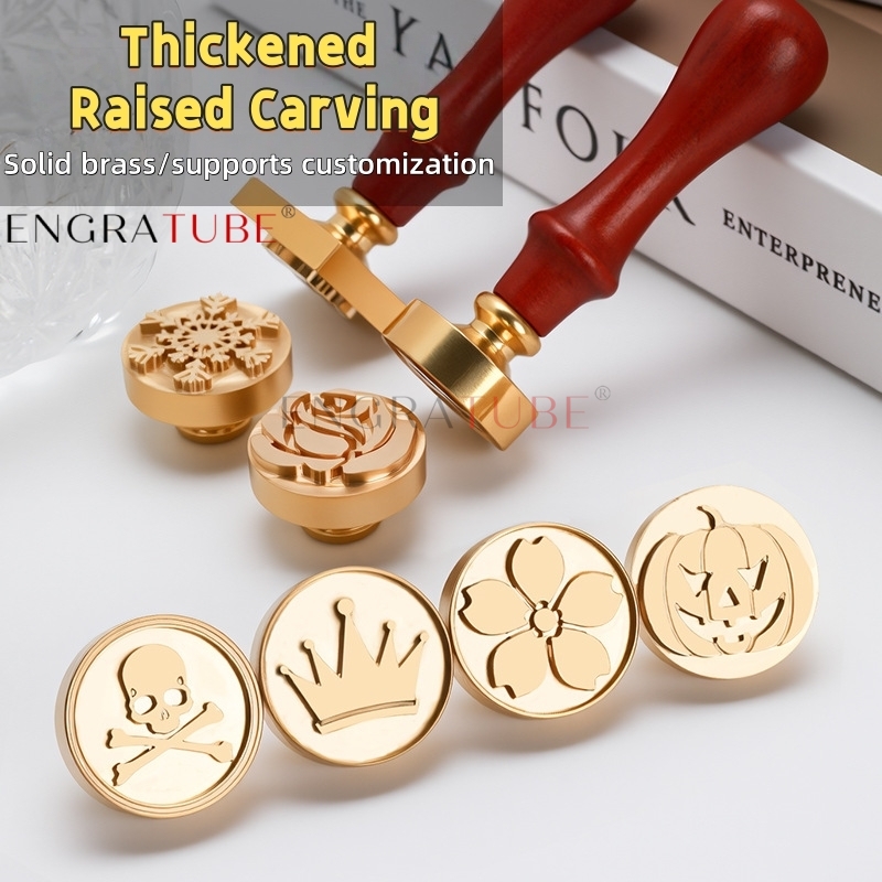 Soap Stamp Custom - 30mm gepersonaliseerde aardewerk stempel klei aangepaste