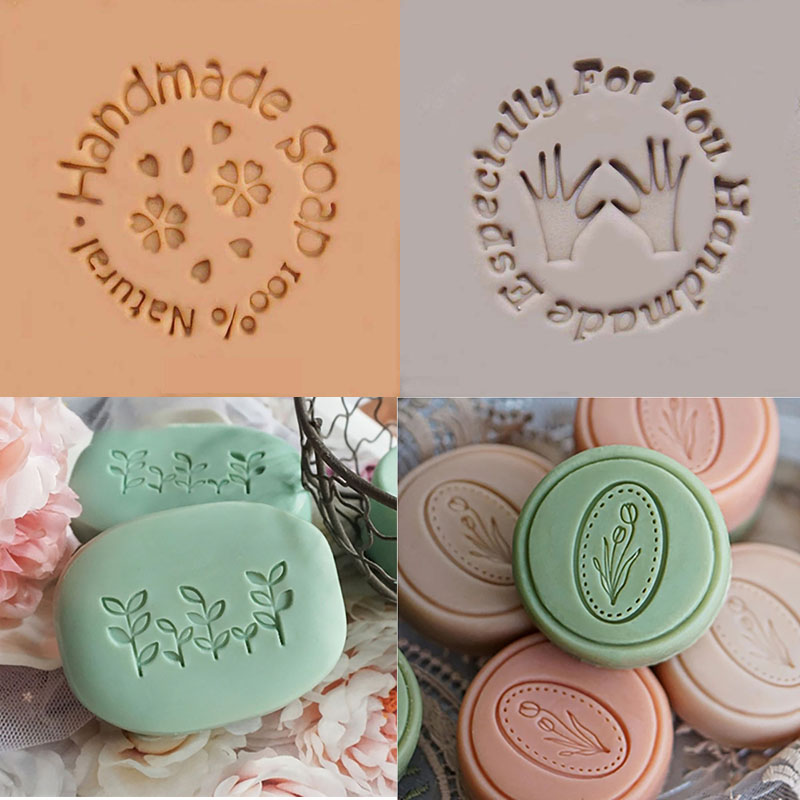 Soap Making Kit For Beginners - Gepersonaliseerde aangepaste zeepstempel mal, afdichtingszegel voor