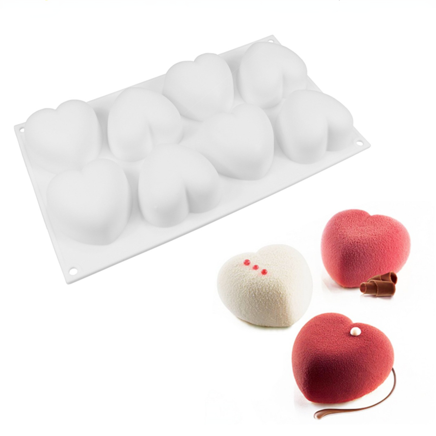 Soap Making Kit For Beginners - Liefde Hart Siliconen Zeep Schimmel Handgemaakte