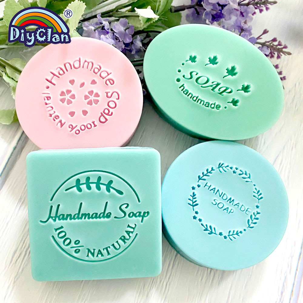 Soap Stamp Custom - Creatieve Planten Handgemaakte Zeep Serie Zeep