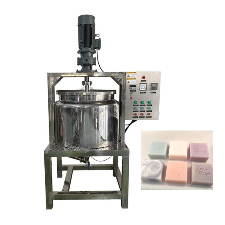 Making Soap And Detergent - 100l Chemische apparatuur shampoo detergent mengtank