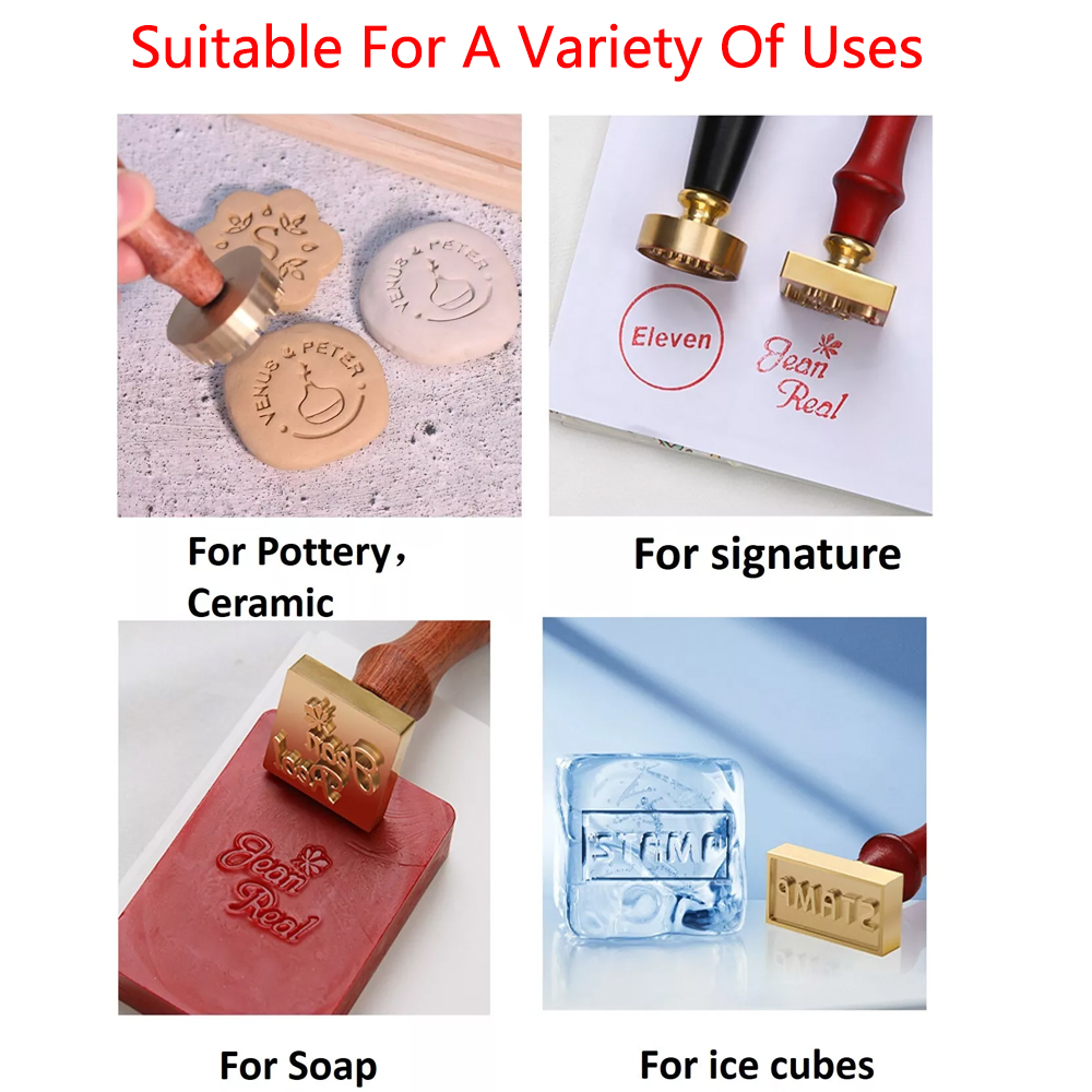 Aangepaste aardewerk stempel v - Soap Stamp Custom recensie en prijs