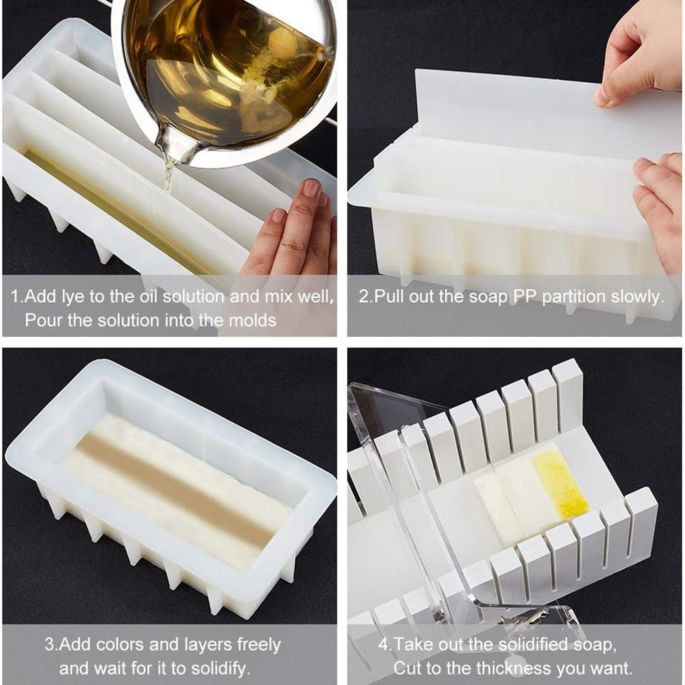 42 Oz Siliconen Zeep Mal Met 5 - Soap Making Kit For Beginners recensie en prijs