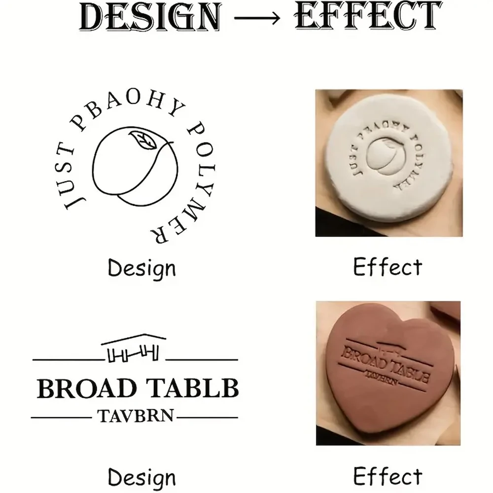 Aangepaste kleistempel voor aa - Soap Stamp Custom recensie en prijs