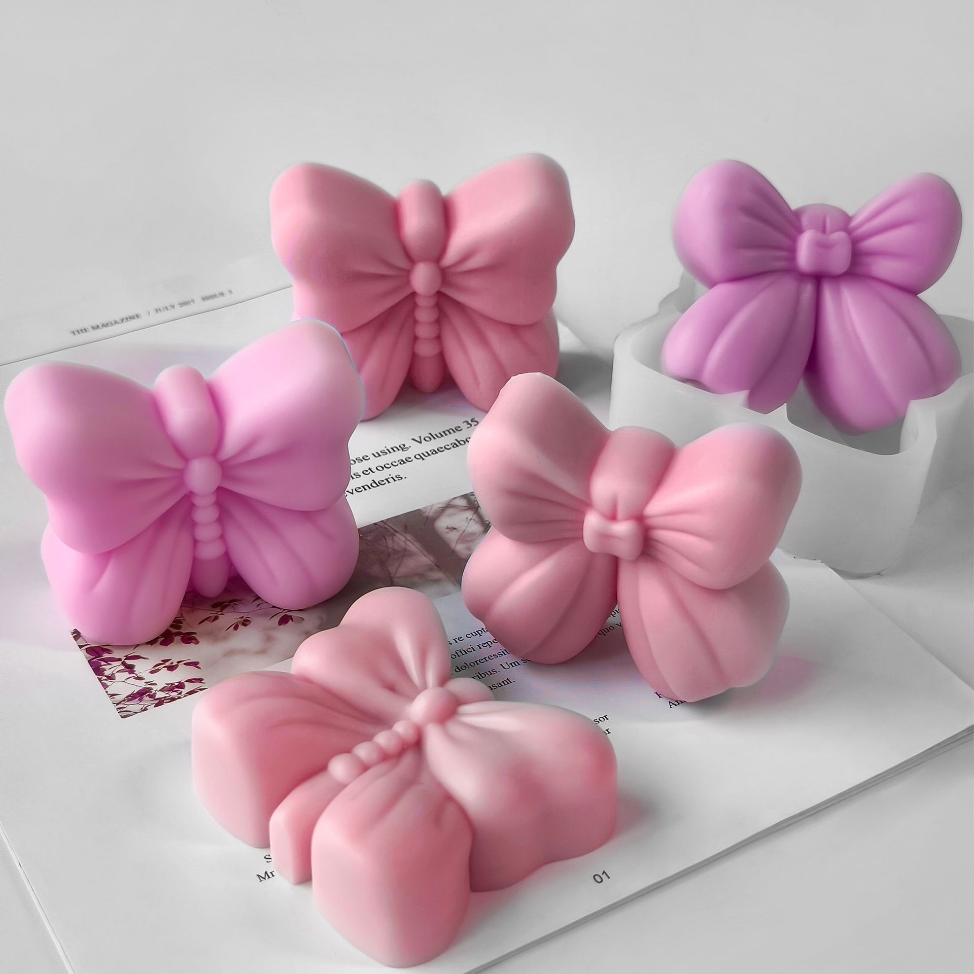 Vlinder Aroma Kaars Gips Ornam - Soap Making Line recensie en prijs