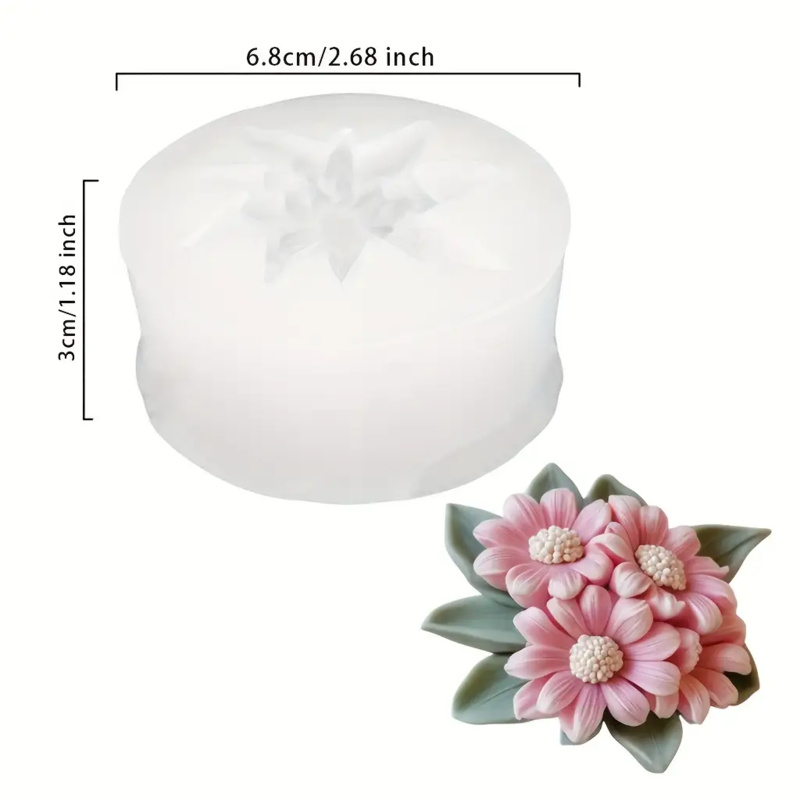 Zonnebloem siliconen mal, gesc - Quality Soap Making Kit recensie en prijs