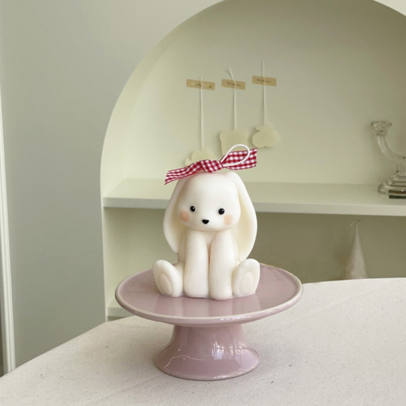 Zittend Konijn Siliconen Kaars - Soap Making Line recensie en prijs
