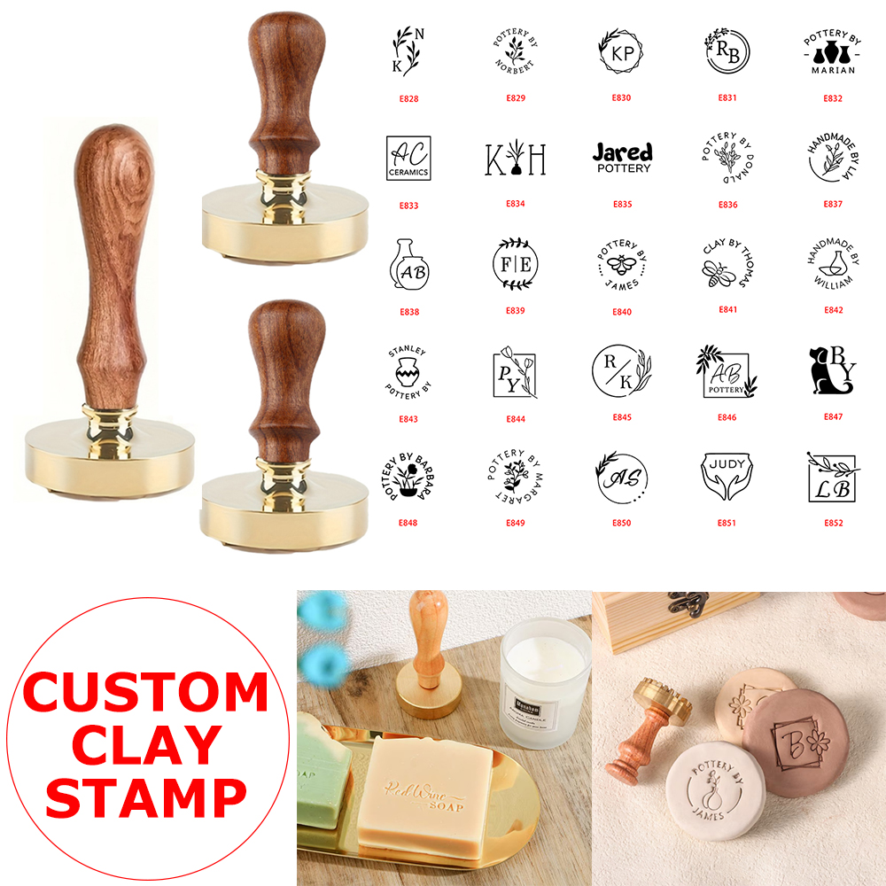 Gepersonaliseerde eigen logo o - Soap Stamp Custom recensie en prijs