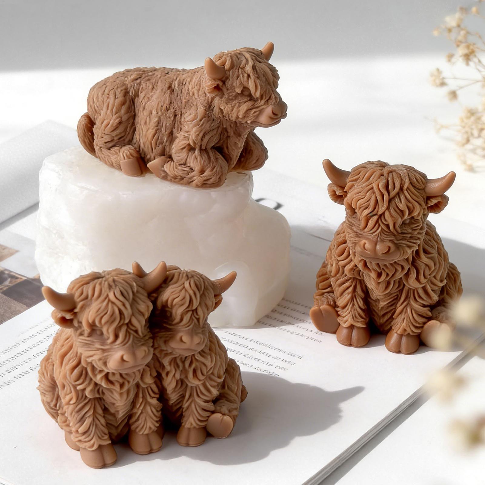 Highland Cow siliconen mal her - Soap Making Line recensie en prijs