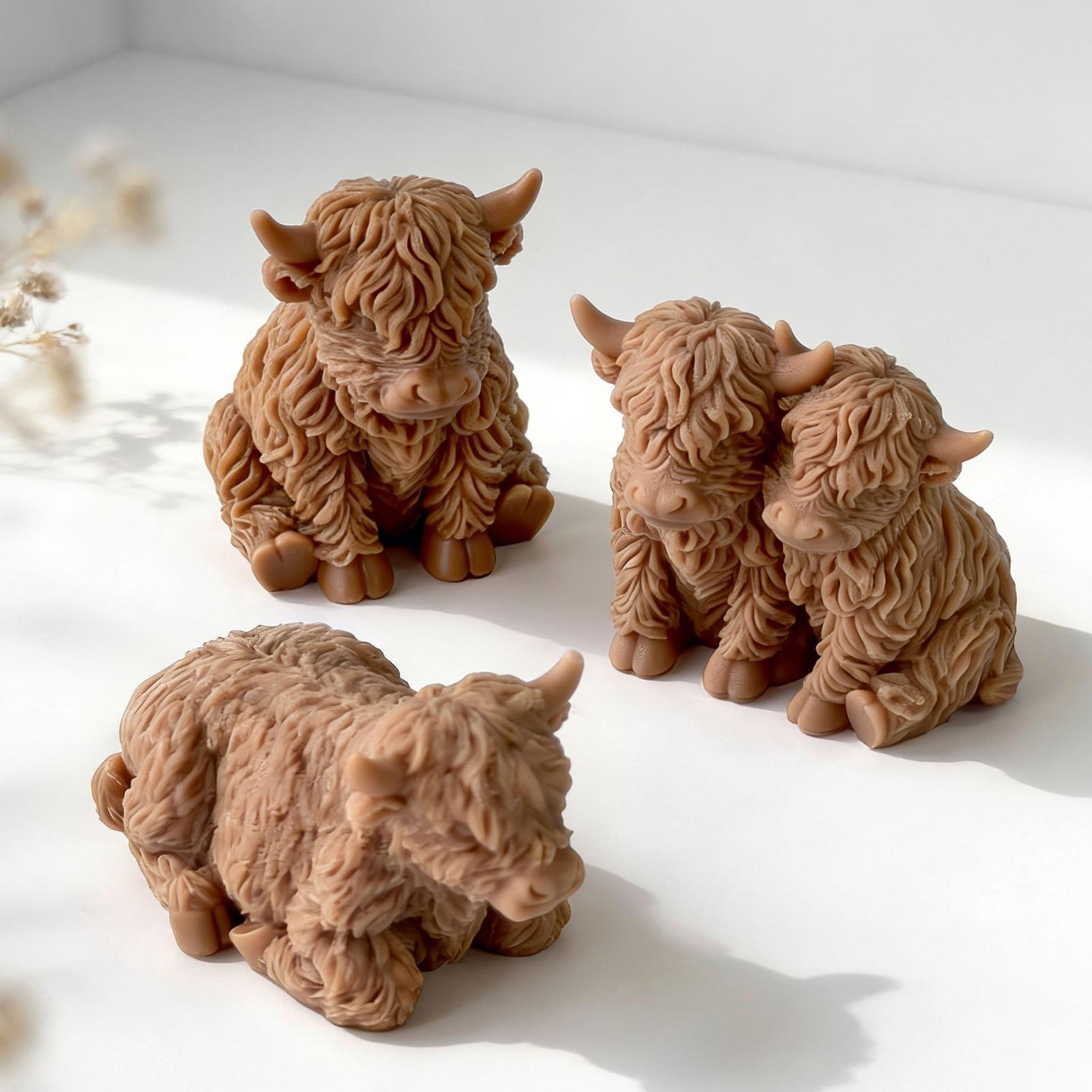 Highland Cow siliconen mal her - Soap Making Line recensie en prijs