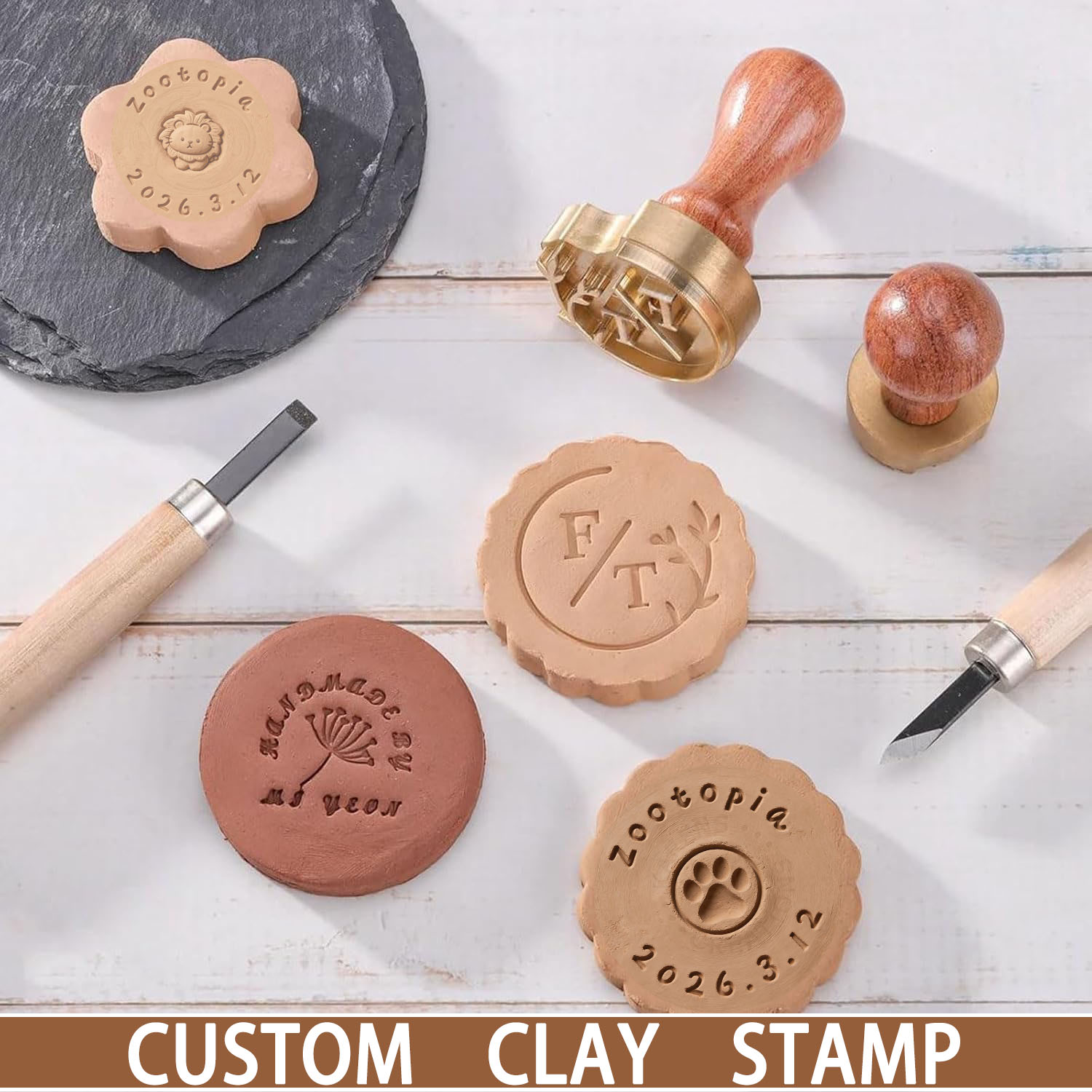 Aangepaste pottenbakkersstempe - Soap Stamp Custom recensie en prijs