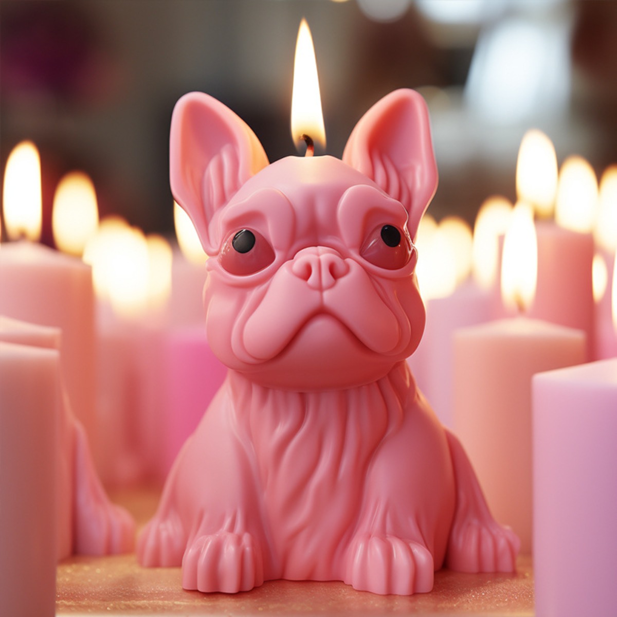 Pekinees Puppy Pug Dier Kaars  - Soap Making Line recensie en prijs