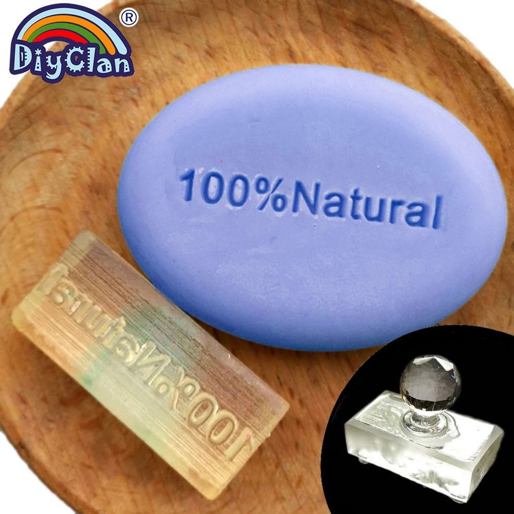 Handgemaakte hars heldere zeep - Soap Stamp Custom recensie en prijs