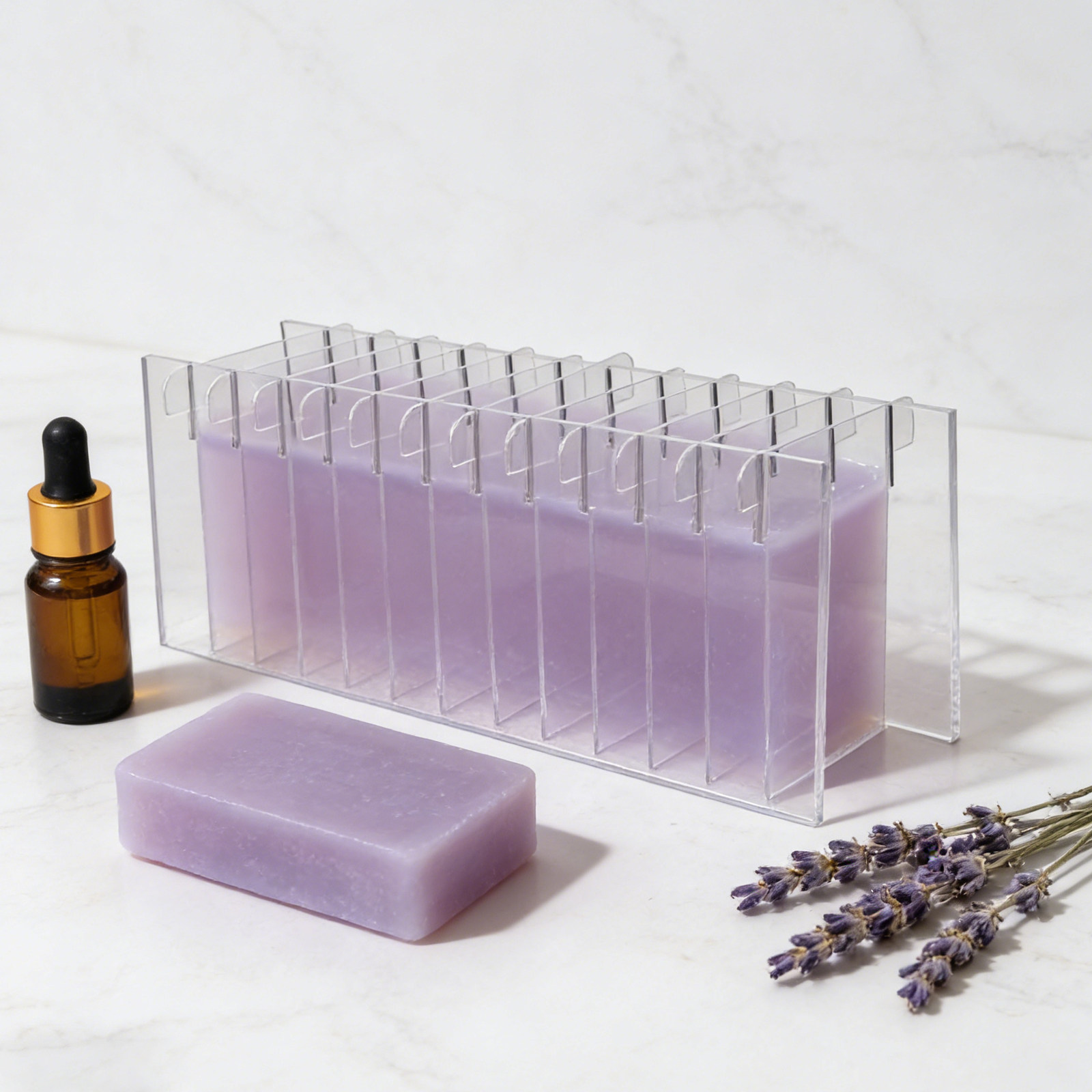 Acryl zeepverdelerbord voor si - Soap Making Line recensie en prijs