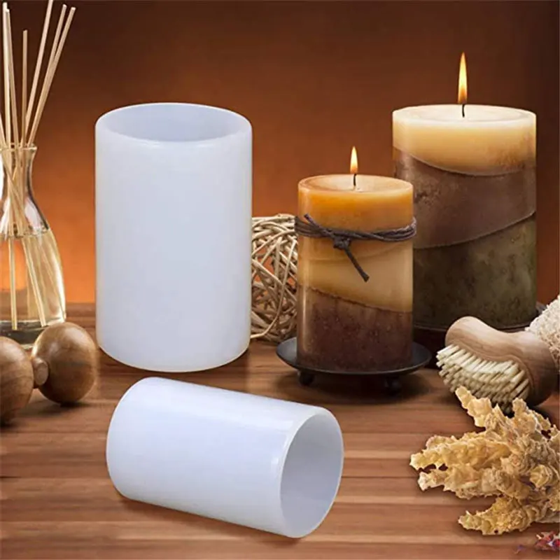Cilinder siliconen kaars malle - Soap Making Line recensie en prijs