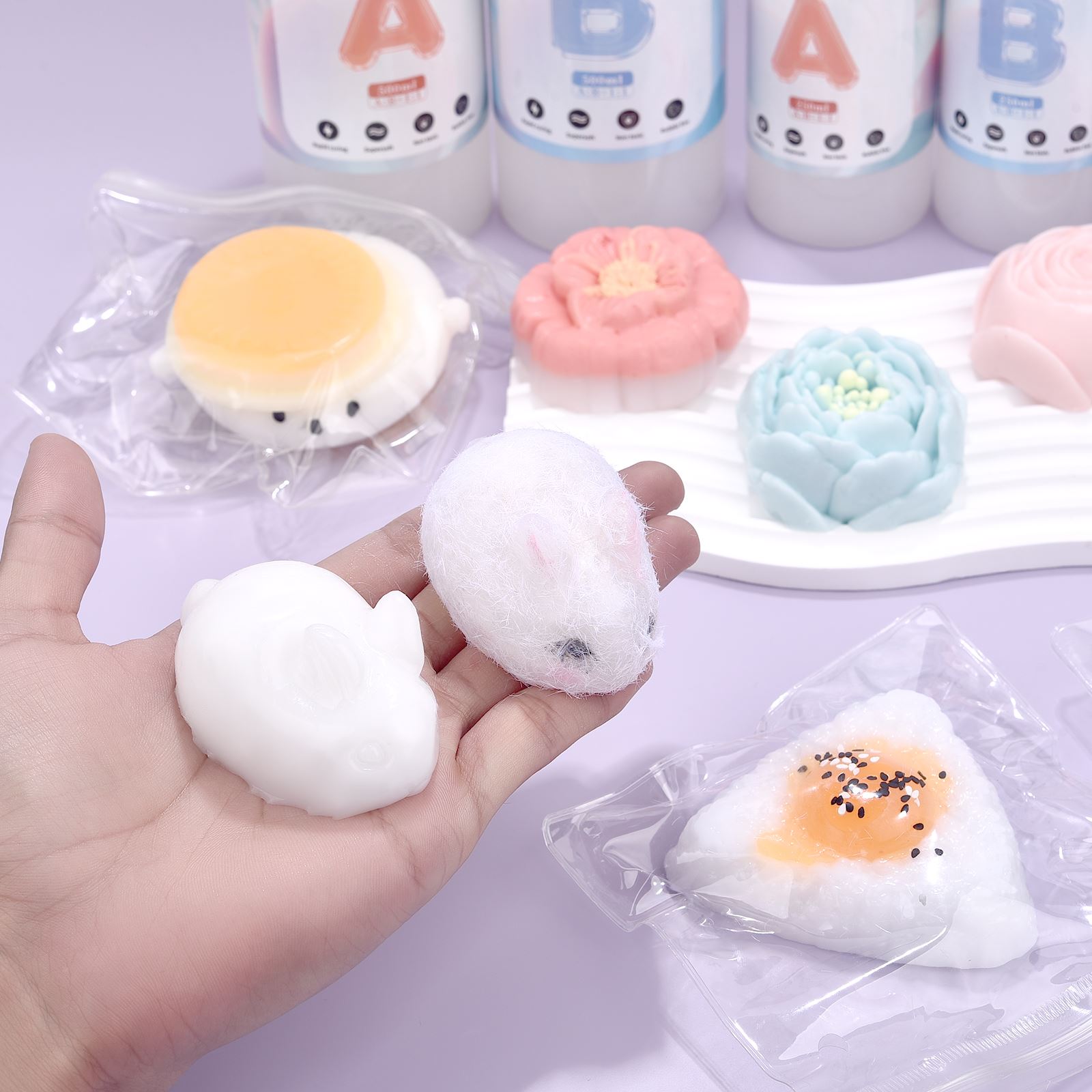 1:1 AB Decompressie Kneden Sil - Soap Making Kit For Beginners recensie en prijs
