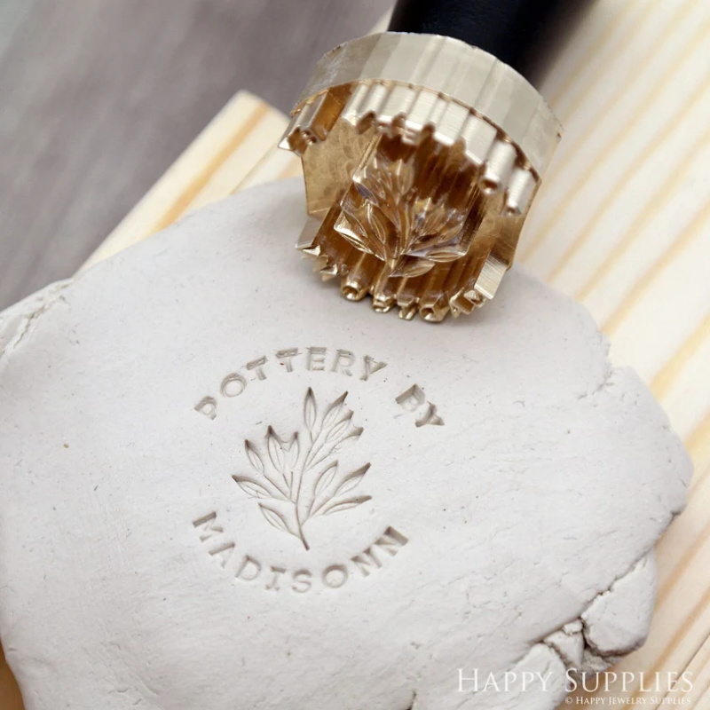DIY aangepaste aardewerk stemp - Soap Stamp Custom recensie en prijs