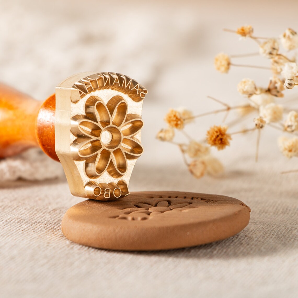 Gepersonaliseerde kleistempel, - Soap Stamp Custom recensie en prijs