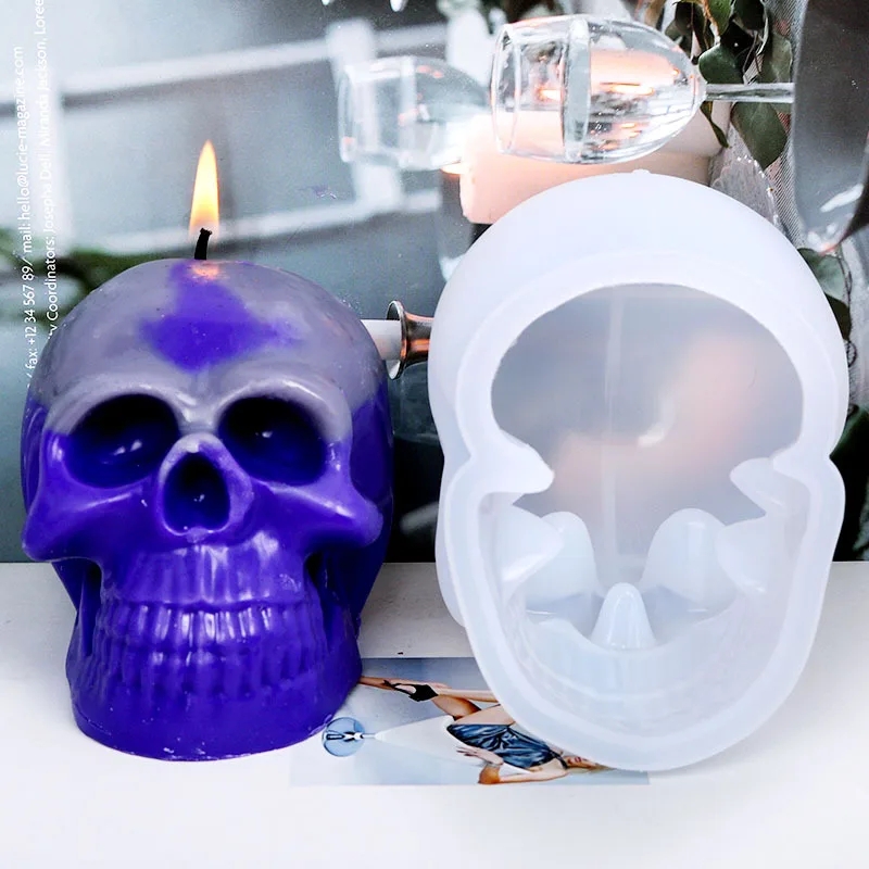 3d Schedel Siliconen Kaars Mal - Soap Making Line recensie en prijs